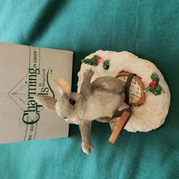 Silvestri Charming Tails Other - Charming Tails Binkey Bunny Snow Shoeing